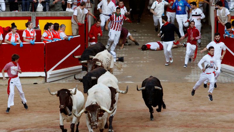 Quinto encierro de los Sanfermines 2019