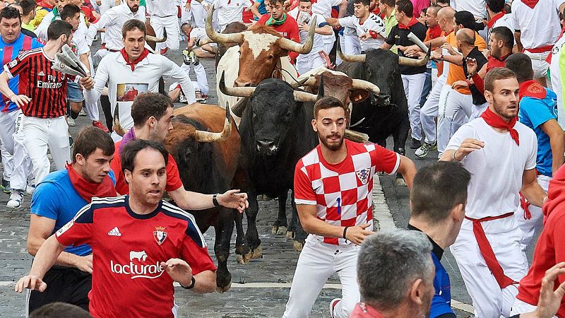 Séptimo encierro de los Sanfermines 2019