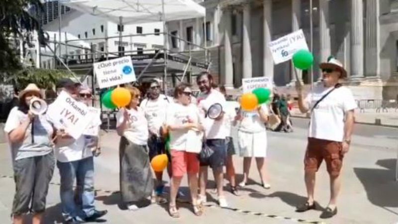 14 horas - Curiosos, partidiarios, detractores y reinvindaciones a la puerta del Congreso - Escuchar ahora