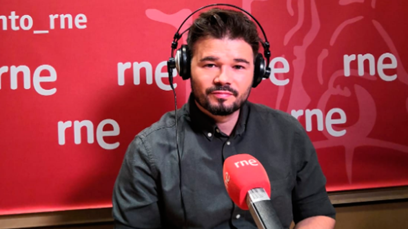 Las mañanas de RNE con Íñigo Alfonso - Rufián (ERC): "Un escenario en septiembre es perverso, da igual de que partido seas" - Escuchar ahora