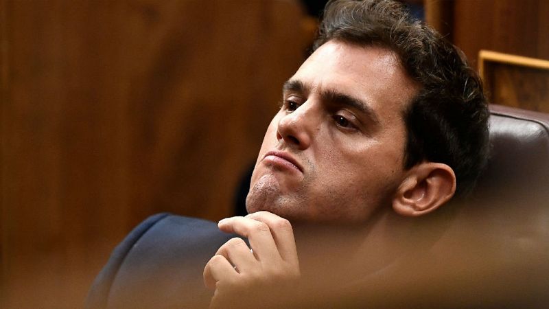 14 horas - Albert Rivera: "España no se merece un presidente como usted"