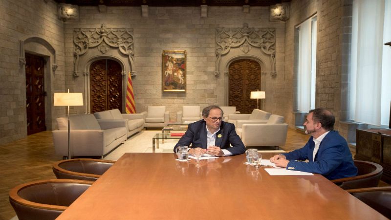 Quim Torra asegura que no pagará las multas de la Junta Electoral Central - Noticias RNE | Escuchar