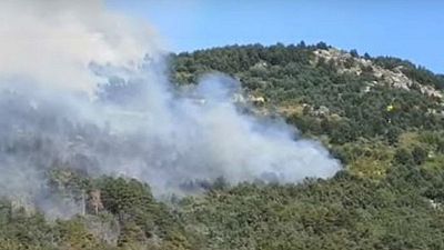 Las ma�anas de RNE con ��igo Alfonso - Alcalde de La Granja: "El fuego est� en el l�mite del Parque Nacional de la Sierra de Guadarrama"- Escuchar ahora