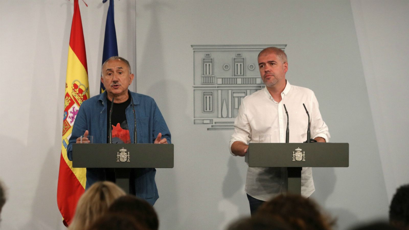 14 horas - Los sindicatos piden a PSOE y Podemos retomar las conversaciones - Escuchar ahora