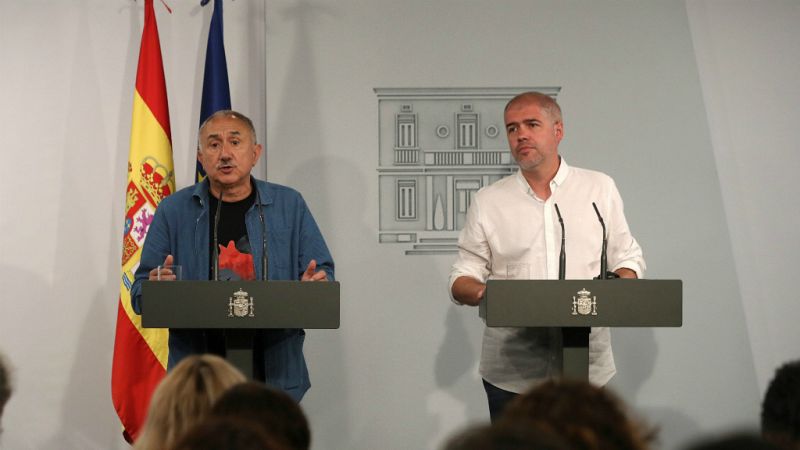 14 horas - Los sindicatos piden a PSOE y Podemos retomar las conversaciones - Escuchar ahora