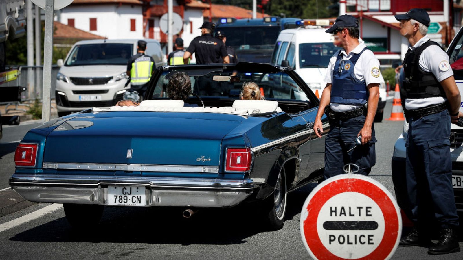 Las mañanas de RNE con Íñigo Alfonso - Irún y Biarritz refuerzan la seguridad ante la Cumbre del G7 - Escuchar ahora