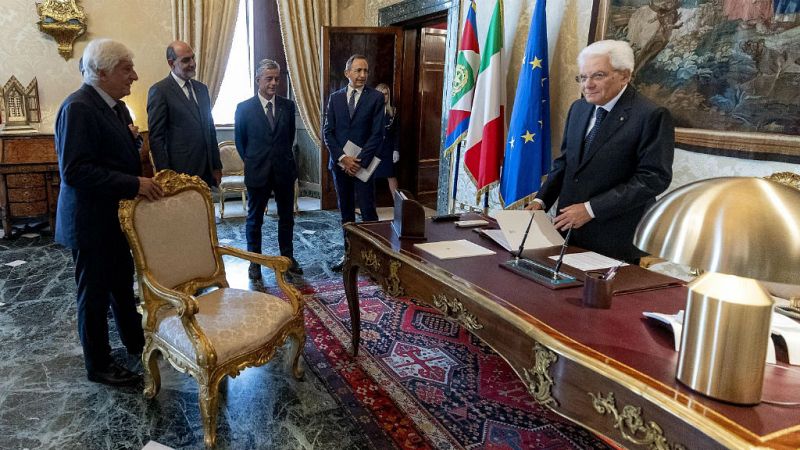 El tiempo apremia en el Quirinal: el M5E y el PD buscan un acuerdo a última hora - Escuchar ahora