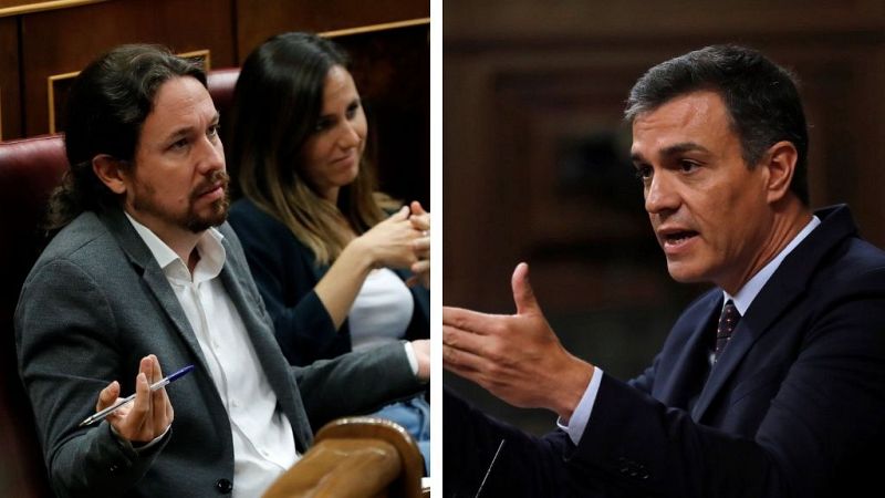 14 horas - Sánchez rechaza negociar 'cara a cara' como le pide Iglesias y ambos se enrocan en sus posturas - escuchar ahora