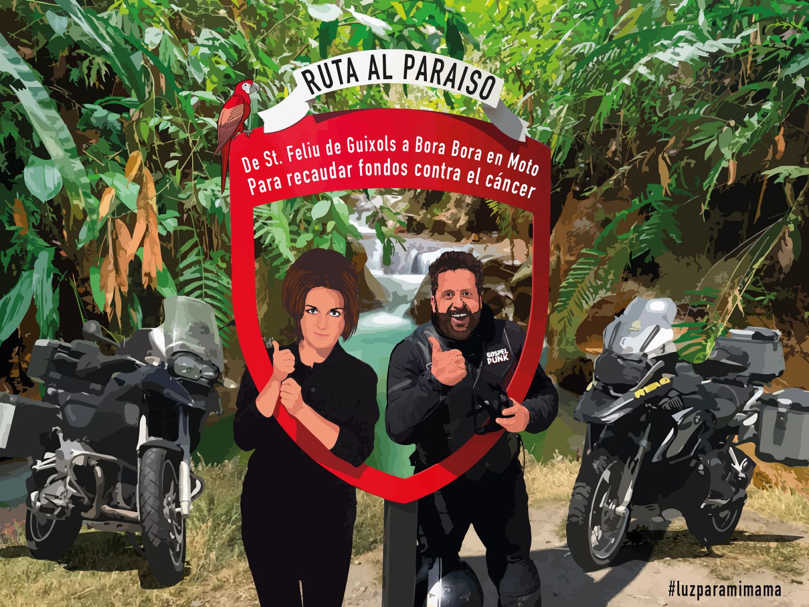 A Bora Bora en moto por el cáncer - Escuchar ahora