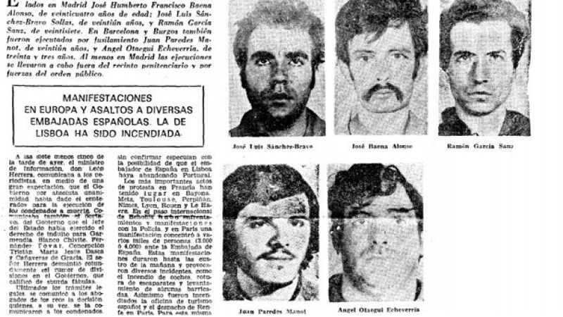 Documentos RNE - 1975. Los últimos fusilamientos de Franco