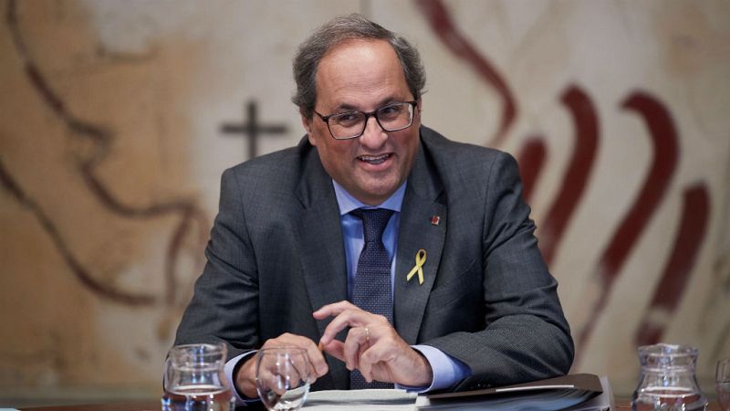 Boletines RNE - Quim Torra pide explicaciones por carta a Pedro Sánchez por la operación contra los CDR - Escuchar ahora