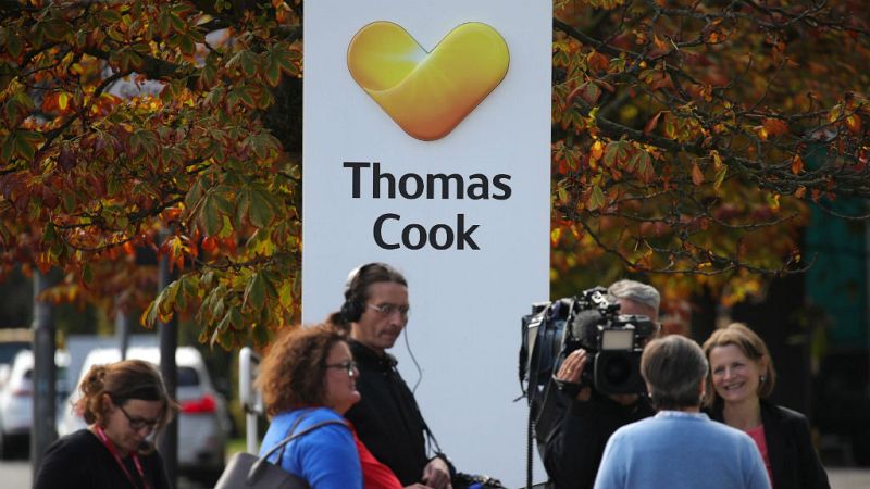 24 horas - El Gobierno aportará 300 millones de euros para intentar compensar el impacto de la quiebra de Thomas Cook - Escuchar ahora
