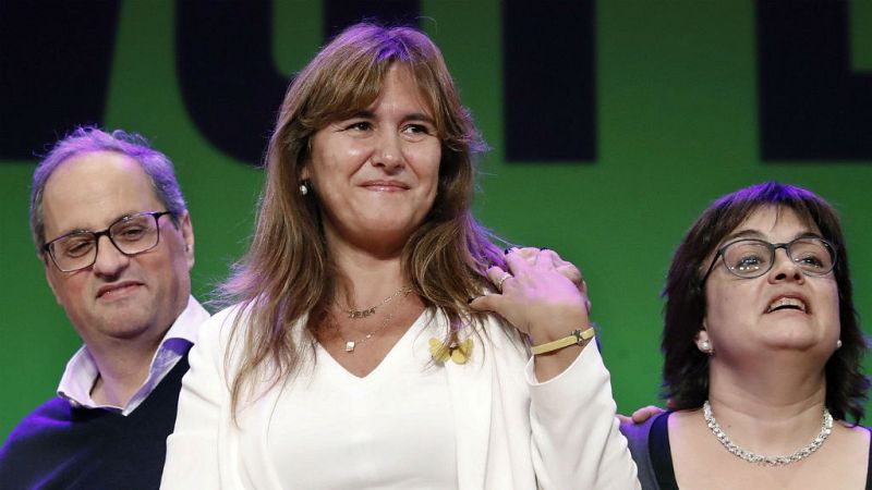 24 horas - Laura Borràs (JxC): "Es triste que haya gente en la cárcel por permitir que la gente vote"
