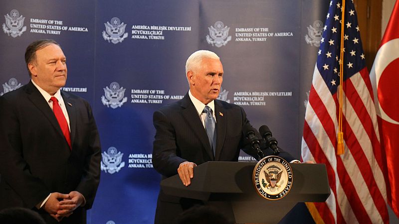 24 horas - Erdogan anuncia un alto al fuego de cinco días en el norte de Siria