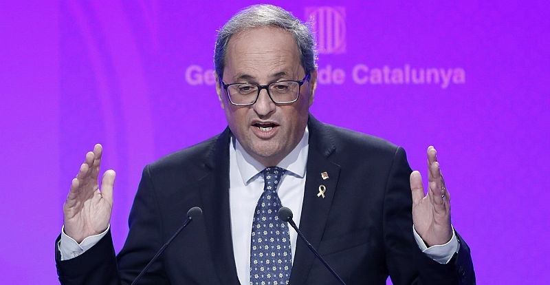 14 horas - Torra condena la violencia y reclama a Sánchez un "diálogo sin condiciones" - Escuchar ahora