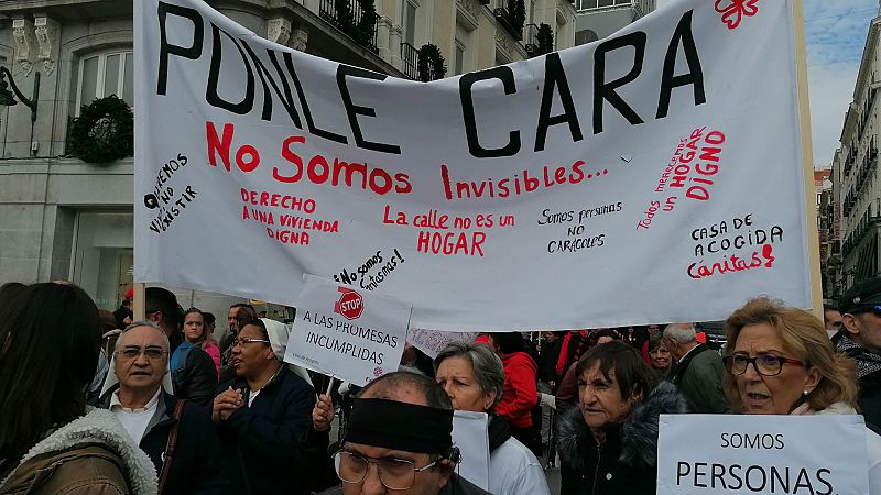 14 horas - 40.000 personas viven sin hogar en España - Escuchar ahora