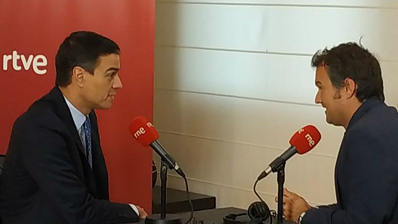Las mañanas de RNE con Íñigo Alfonso - Entrevistas electorales - Sánchez pide el "voto útil" para desbloquear el país y no decarta la abstención de Cs o PP, ni la vía de la moción de censura - Escuchar ahora