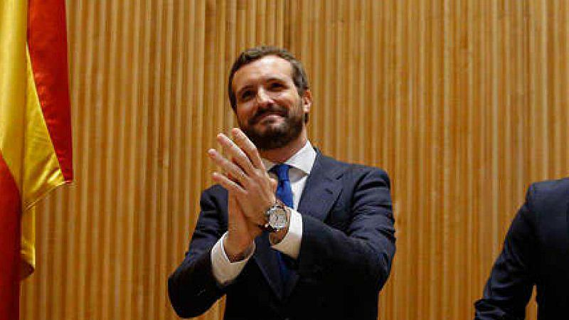 14 horas - Casado ofrece los votos del PP a Vox y Cs para la Mesa del Congreso - Escuchar ahora