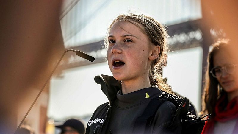 Las maanas de RNE con igo Alfonso - La Marcha por el Clima encabezada por Greta Thunberg recorrer esta tarde Madrid - Escuchar ahora