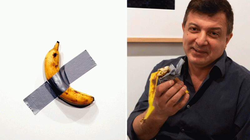 Las mañanas de RNE con Íñigo Alfonso - La moderna | El plátano pegado a la pared - Escuchar ahora