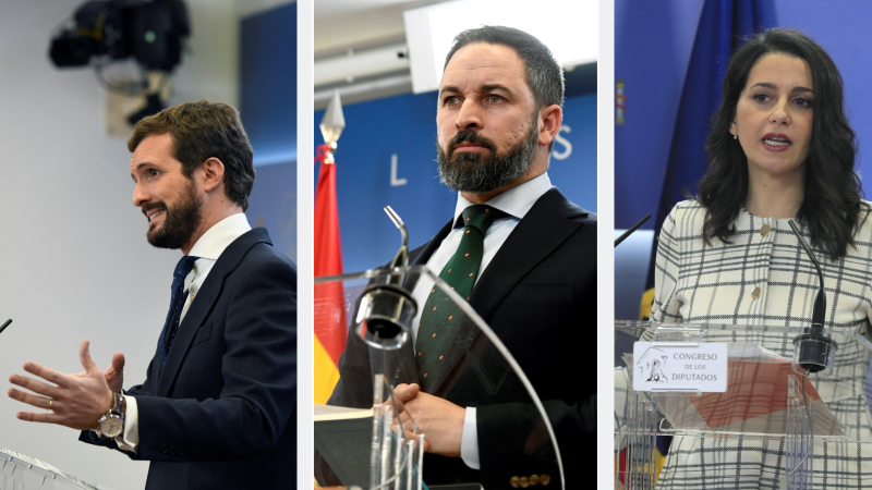 24 horas - El PP, Vox y Ciudadanos explican su postura frente a la investidura  - Escuchar ahora