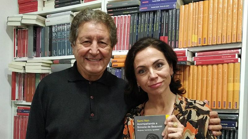 Libros de Arena - Sami Naïr y "Acompañando a Simone de Beauvoir"