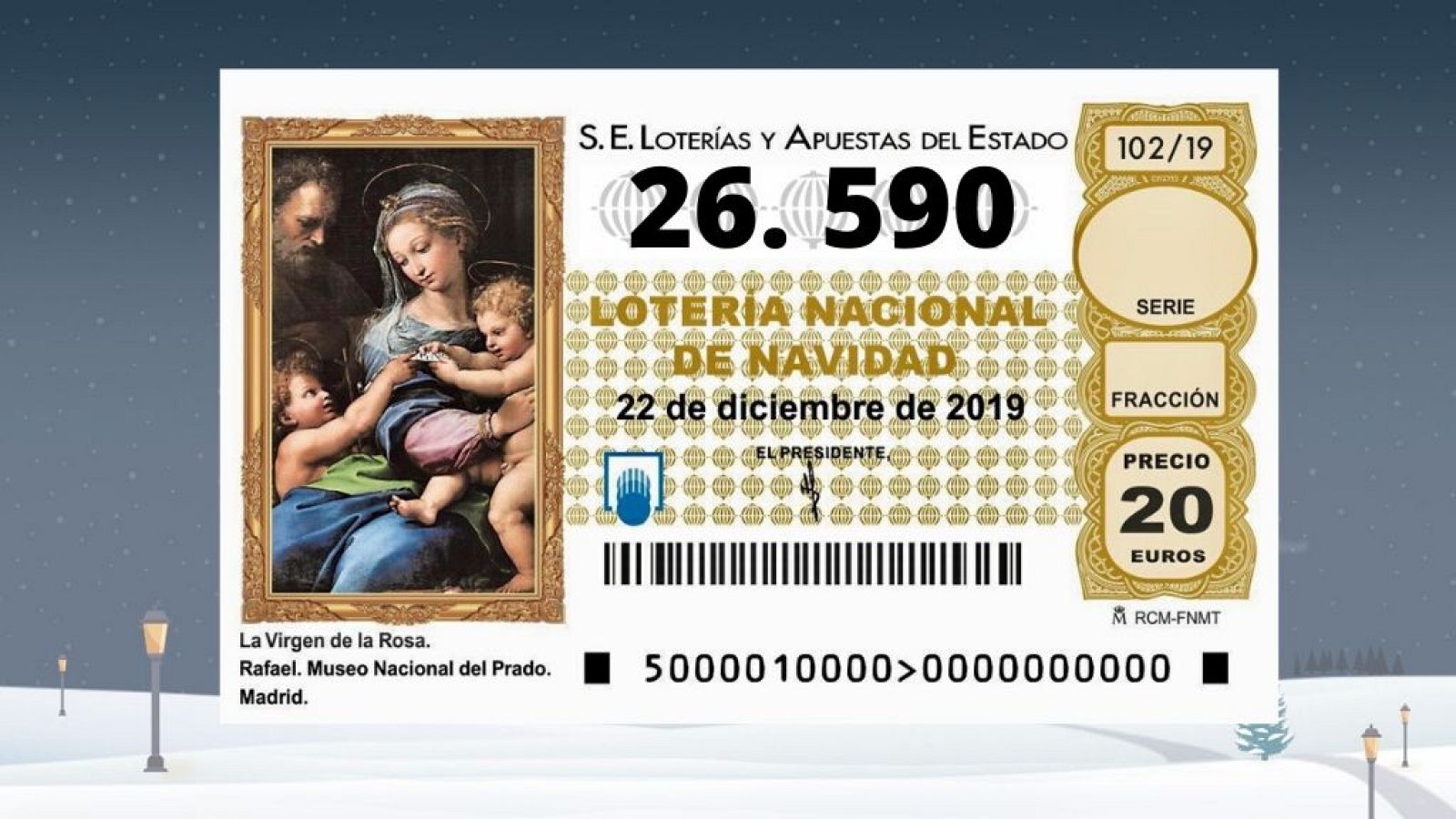 No es un día cualquiera - El Gordo más madrugador: 26590 - Escuchar ahora