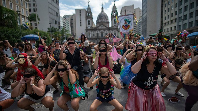 14 horas - La lucha contra la violencia machista sigue cobranzo fuerza en Chile
