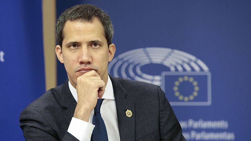 Boletines RNE - Guaidó pide apoyo a los socios comunitarios en el Parlamento Europeo