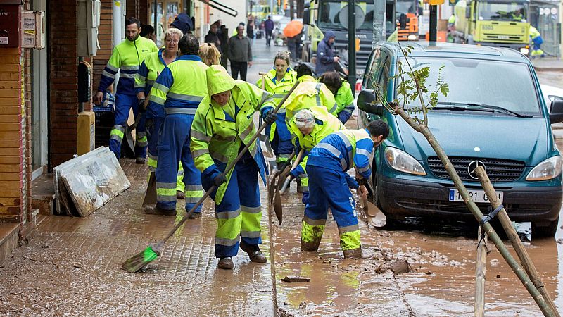 Los coletazos de la borrasca Gloria se ceban con Málaga