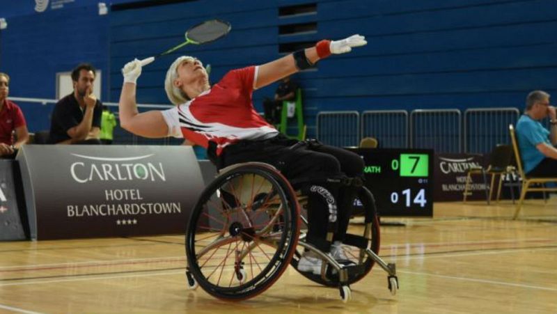 Solamente una vez - Marcela Quinteros, salvada por el badminton paralímpico