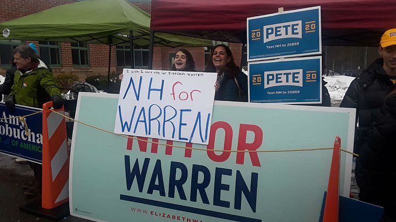 24 horas - La carrera hacia la casa Blanca pasa por New Hampshire