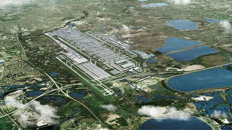 El aeropuerto de Heathrow no tendrá una tercera pista por cuestiones ambientales - Noticias RNE | Escuchar