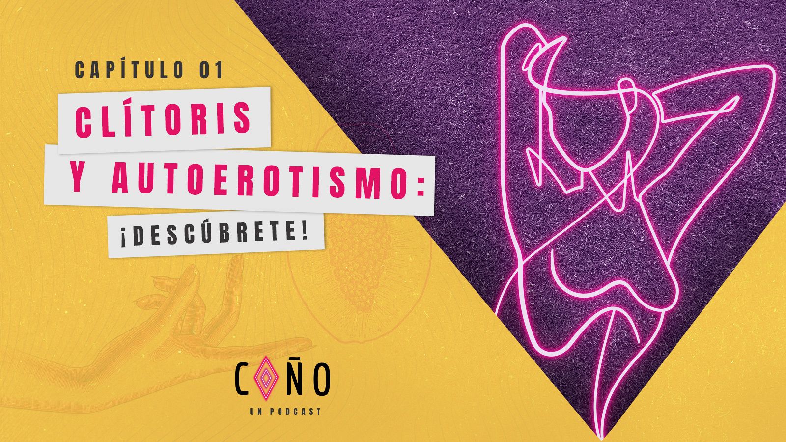 Coño, un podcast - Capítulo 1: Clítoris y autoerotismo, ¡descúbrete! - Escuchar ahora