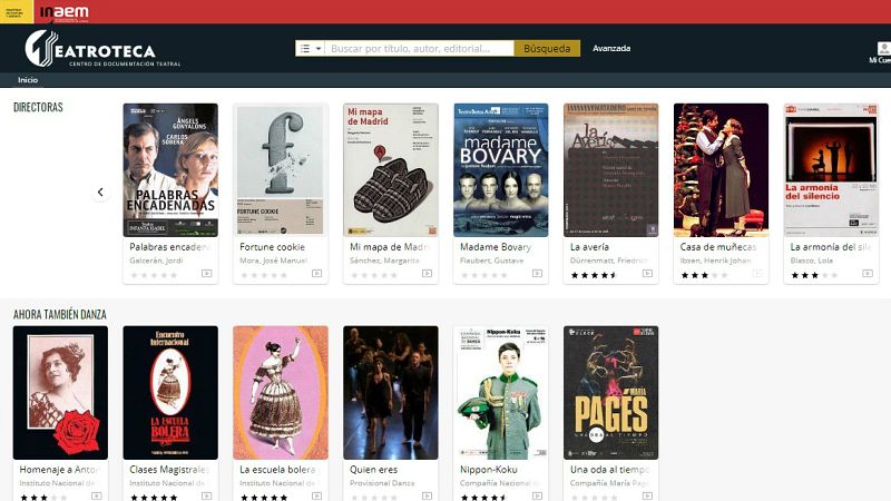 En escena - ¿Conoces Teatroteca? Teatro y danza para ver en casa - 12/03/20