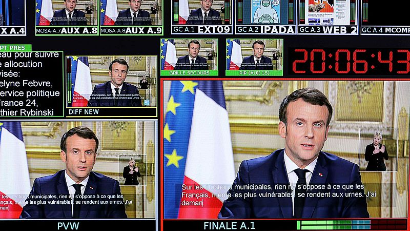 Las mañanas de RNE con Íñigo Alfonso - Francia cierra colegios y universidades pero mantiene las elecciones municipales