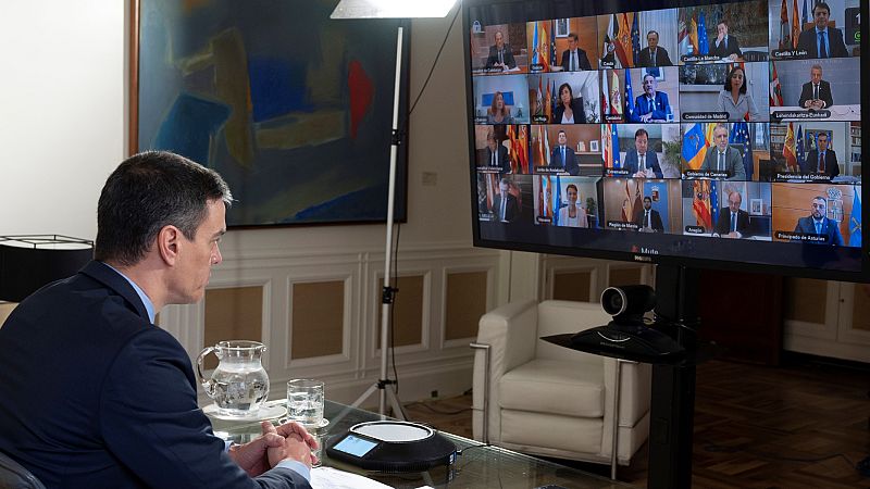 14 Horas Fin de Semana - Sánchez se reúne con los presidentes autonómicos tras el decreto del estado de alarma - Escuchar ahora