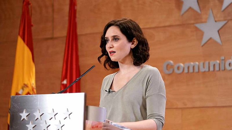 Boletines RNE - Ayuso asegura que Madrid empezará a fabricar material sanitario - Escuchar ahora