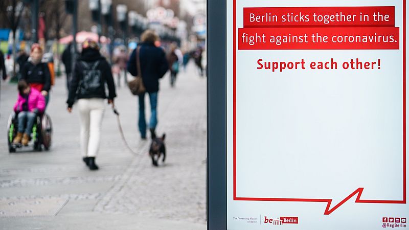 España a las 8 Fin de Semana - Baviera adelanta a Merkel y establece el confinamiento de la población - Escuchar ahora