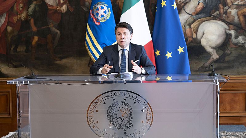 España a las 8 Fin de Semana - El gobierno italiano cierra toda actividad productiva que no sea esencial - Escuchar ahora