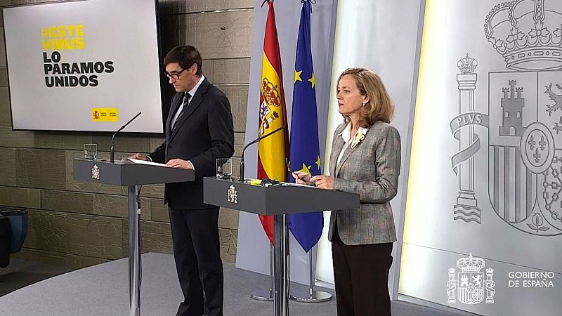 14 horas - El Gobierno descarta parar toda la actividad económica - Escuchar ahora