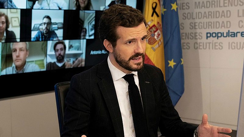 Casado advierte al Gobierno que no apoyará los nuevos decretos - 14 horas | Escuchar