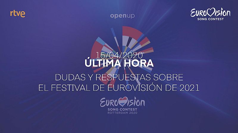Eurovisin 2020 - Dudas y respuestas sobre el festival de Eurovisin 2021