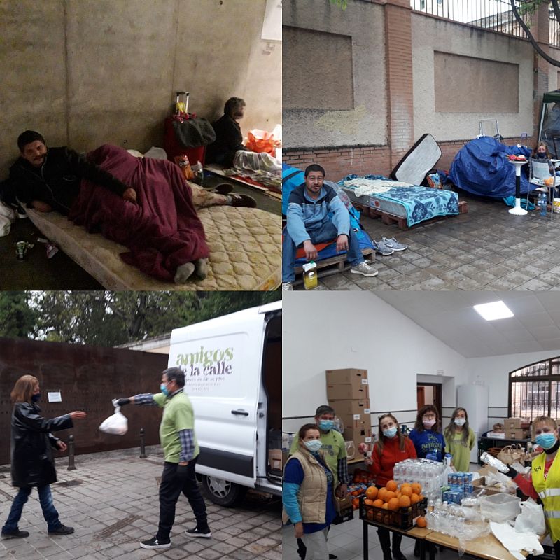 El Confinamiento de los que viven en la calle - Comunidad Valenciana Informativos | Escuchar