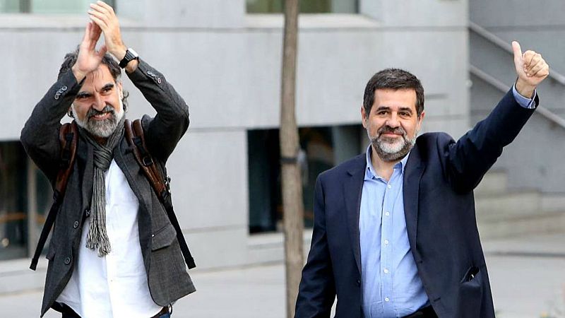 Boletines RNE - Varios partidos entre ellos Unidas Podemos piden la libertad de los Jordis - Escuchar ahora