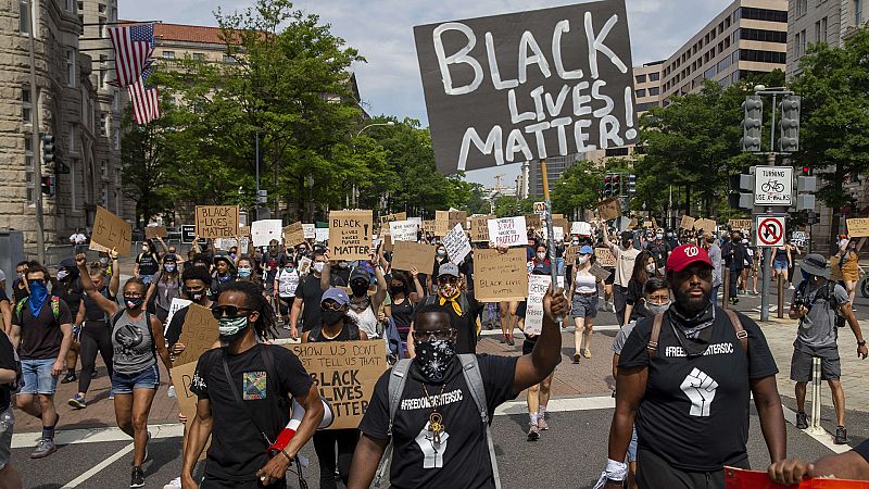 24 horas - Las protestas por la muerte de George E-Floyd llegan a Europa