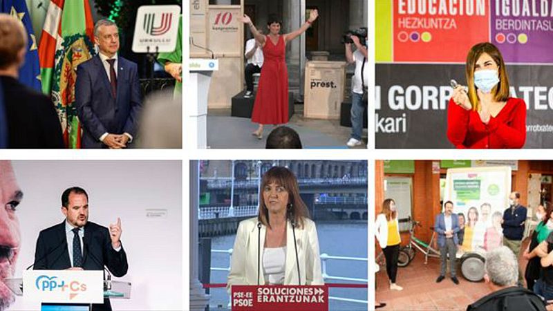 Las mañanas de RNE con Íñigo Alfonso - Arranca la campaña electoral más atípica en Euskadi