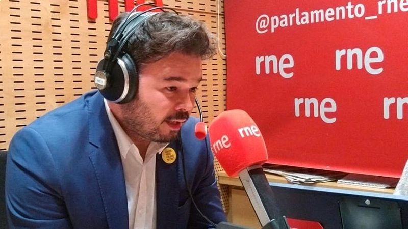 Parlamento - Radio 5 - El Rincón: Gabriel Rufián - Escuchar ahora