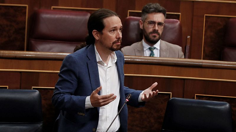 Boletines RNE - Pablo Iglesias pide ser restituído como perjudicado en el 'caso Dina'