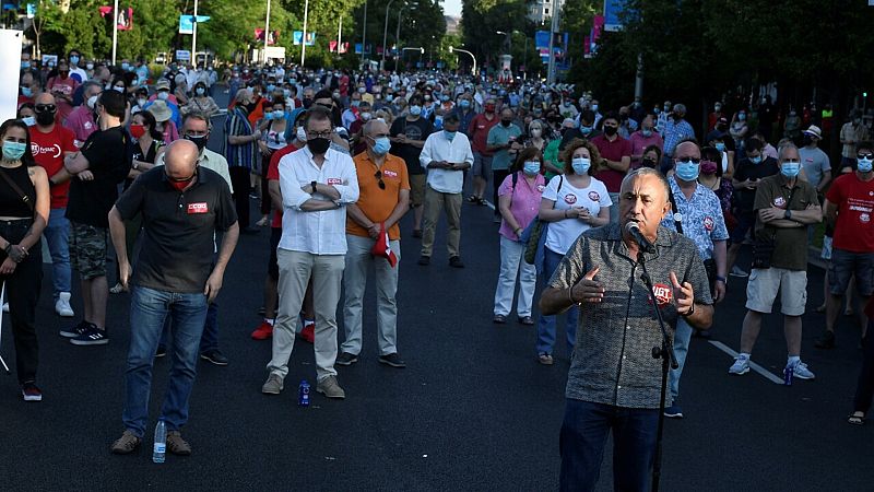 24 horas fin semana - 20 horas - Los sindicatos piden reforma laboral, tributaria y reforzar los servicios públicos - Escuchar ahora